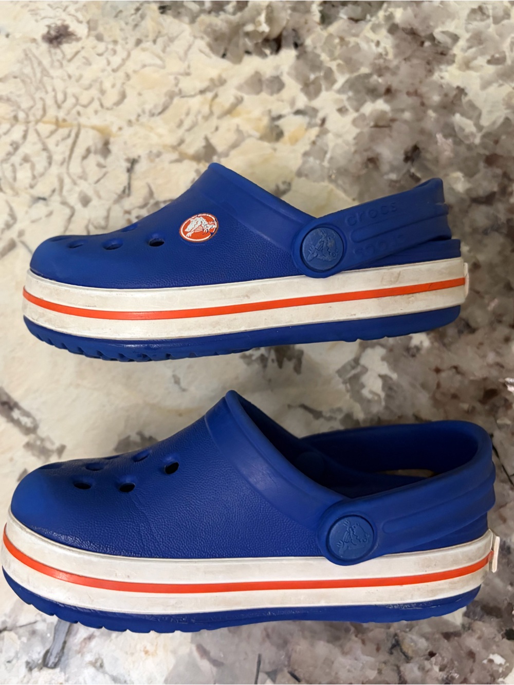 Blue Crocband Crocs - Size 6 - Picture 6 of 10